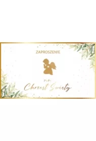 Zaproszenie Chrzest