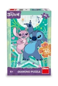Puzzle 200 el. z diamencikami Stitch