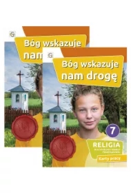 Pakiet: Bóg wskazuje nam drogę. Podręcznik i karty pracy do religii dla klasy 7 szkoły podstawowej