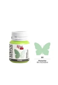 Farba akrylowa perłowa pistachio 80 20ml