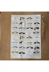 Ręcznik kuchenny TT04 Urocze pary psów