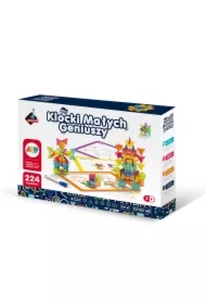  Klocki małych geniuszy śnieżynki 224el