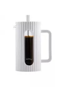 Zaparzacz do kawy i herbaty Livio biały 0718