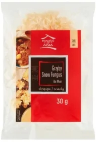 Grzyby Snow Fungus Cięte