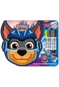 Zestaw kolorowanek z flamastrami 48 el. Psi Patrol