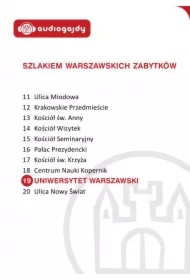 Uniwersytet Warszawski. Szlakiem warszawskich zabytków