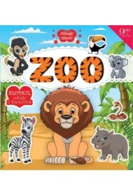 Naklejki iskierki z brokatem. ZOO