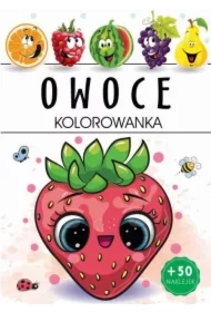 Kolorowanka. Owoce