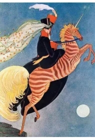 Karnet B6 z kopertą Jednorożec i gwiazdy