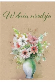 Kartka okolicznościowa Urodziny