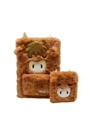 Notes pluszowy z etui i notes mini Highland Coo MEMO134