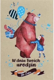 Kartka okolicznościowa Urodziny