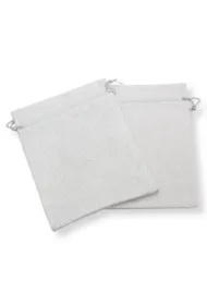 Woreczki jutowe szare