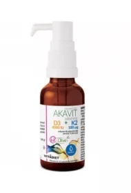 Akavit Witamina D3 4000 Iu +K2 100 Mcg Suplement diety