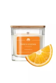 Świeca sojowa zapachowa Pomarańcza