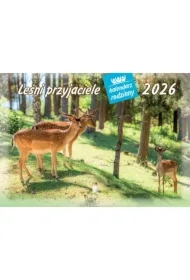Kalendarz 2026 rodzinny Leśni przyjaciele