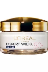 Ekspert Wieku 50+ przeciwzmarszczkowy krem ujędrniający na noc