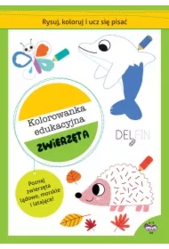 Rysuj, koloruj i ucz się pisać. Zwierzęta