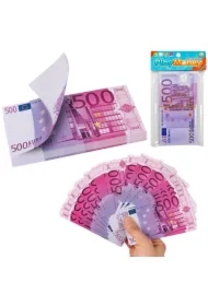 Banknoty zabawkowe pieniądze 500 euro