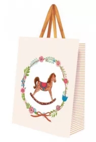 Torebka ozdobna duża Konik na biegunach