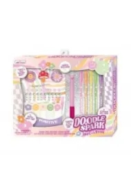 Notatnik na spirali z długopisami Buźki