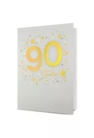 Karnet B6 Urodziny 90