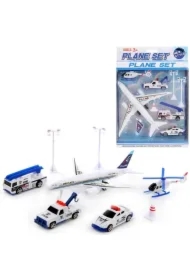 Samolot i pojazdy lotnisko