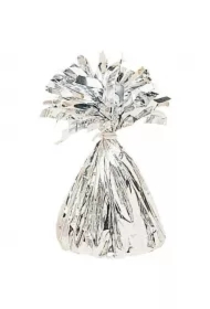 Ciężarek do balonów foliowych srebrny