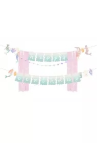 Baner Happy Birthday Syrenka 130x100cm