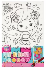 Malowanie po numerach - Syrenka