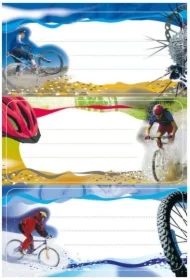 Naklejki szkolne - Rowery