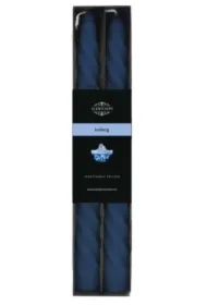 Świeca stołowa zakręcona o zapachu Iceberg