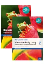 Pakiet Biologia na czasie 2. Podręcznik i Maturalne karty pracy dla liceum ogólnokształcącego i technikum. Zakres rozszerzony. Szkoły ponadpodstawowe