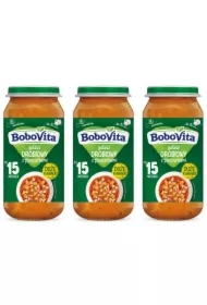 Gulasz drobiowy z pieczarkami i ziemniaczkami po 15. miesiącu zestaw