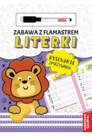 Zabawa z flamastrem Literki