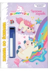 Moje Jednorożce Zadania do ścierania część 3. Tęczowe zagadki