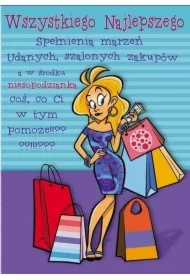 Karnet Comic B6 + koperta. Wzór nr 01