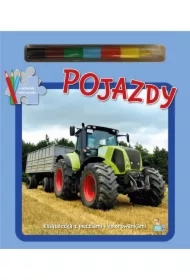 Książeczki z puzzlami Pojazdy
