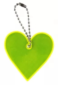 Zawieszka odblaskowa Serce