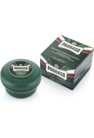 Odświeżające mydło do golenia w tyglu z olejkiem eukaliptusowym i mentolem Sapone