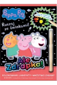 Peppa Pig. Ale zdrapka! Ruszaj ze świnkami!