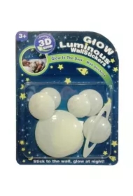 Dekoracje ścienne świecące w ciemności MIX