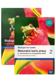 Pakiet Biologia na czasie 2. Podręcznik i Maturalne karty pracy dla liceum ogólnokształcącego i technikum. Zakres rozszerzony. Edycja 2024