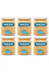 Słoiczek z ekologicznymi warzywami i morszczukiem po 6 miesiącu Zestaw