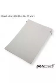 Woreczek jutowy szary