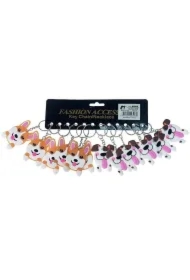 Brelok silikonowy pies (12 szt)