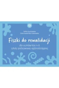 Fiszki do rewalidacji dla uczniów klas 4-8 szkoły podstawowej ogólnodostępnej