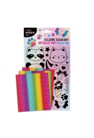 Klejowe szablony Metallic Art Sweet