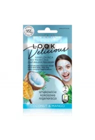 Look Delicious nawilżająca bio maseczka z naturalnym peelingiem
