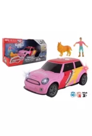 Uliczne szaleństwo - Samochód różowy styl